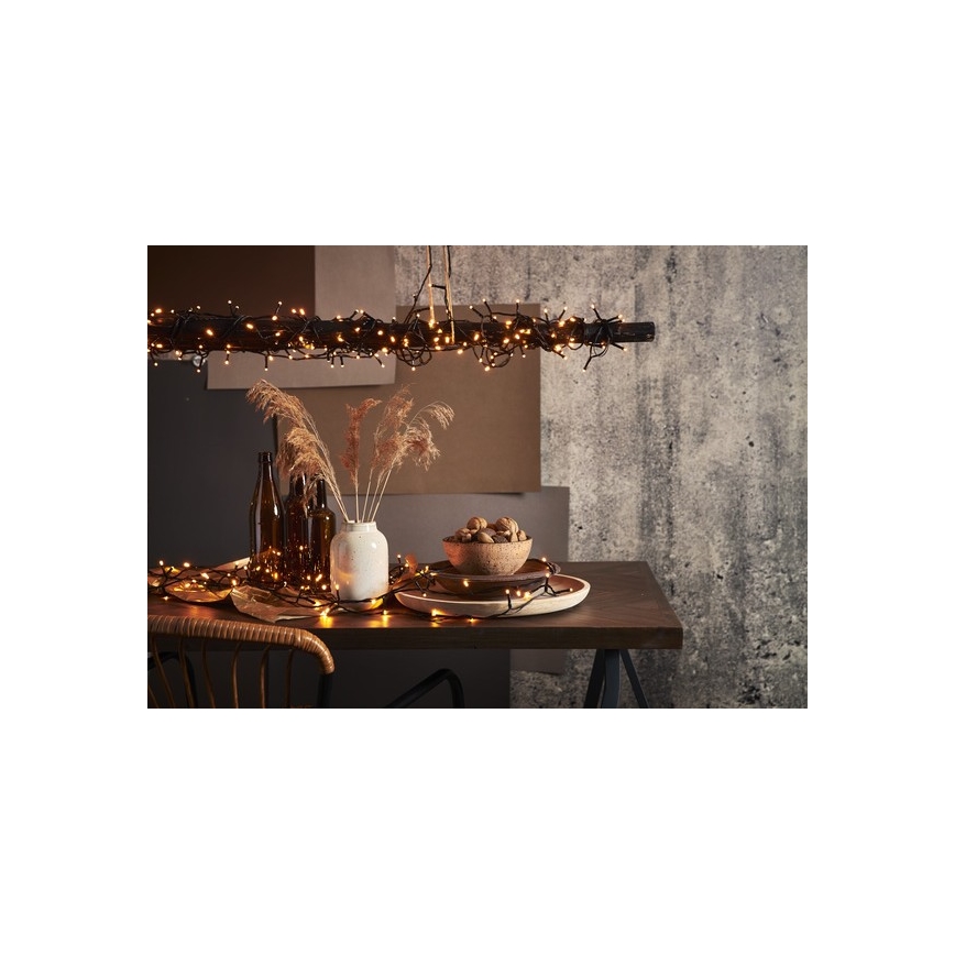 Eglo - LED-ulkojouluketju 180xLED 17,6m IP44 lämpimänvalkoinen