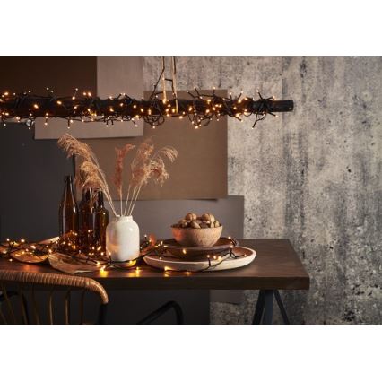 Eglo - LED-ulkovalosarja 80xLED 10,5m IP44 lämmin valkoinen