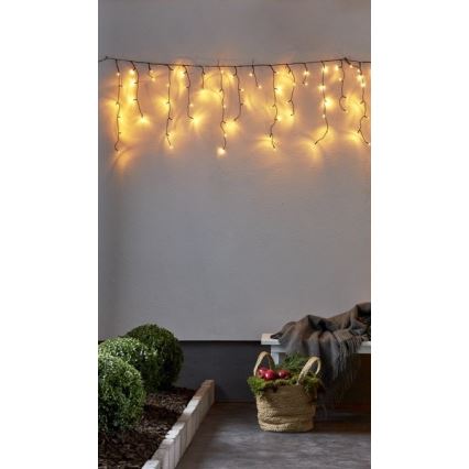 Eglo - LED-ulkojouluvalosarja 240xLED 6,4m lämmin valkoinen IP44