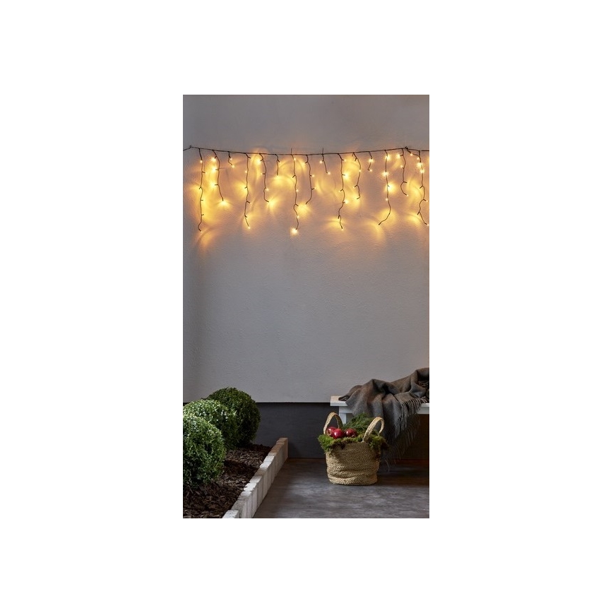 Eglo - LED-ulkojouluvalosarja 240xLED 6,4m lämmin valkoinen IP44