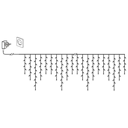 Eglo 410825 - LED ulkokäyttöinen  valoketju GOLDEN 960xLED/29x0,55m IP44 lämmin valkoinen