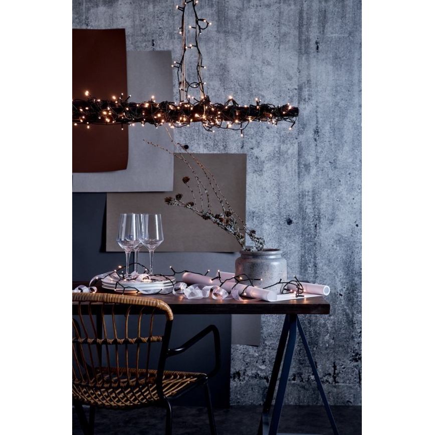 Eglo - LED Valoketju ulkokäyttöön 540xLED 11,9m IP44 lämmin valkoinen