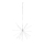 Eglo 411063 - LED-joulukoriste FIREWORK 60xLED/0,06W/3xAA halkaisija 26 cm