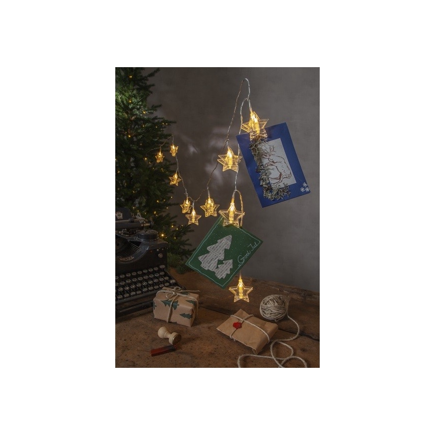 Eglo - LED-valosarja 10 x LED, 2,1 m, lämmin valkoinen