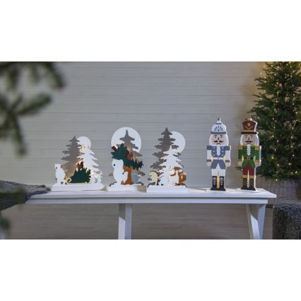 Eglo - LED-joulukoriste 10xLED/0,03W/2xAA