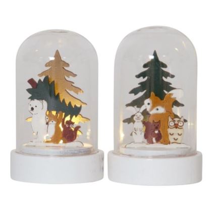 Eglo - Setti 2x LED-joulukoristeita LED/0,03W/1xCR2032