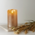 Eglo 411499 - LED-kynttilä FLAMME RUSTIC LED/2xAA kultainen