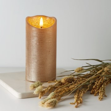 Eglo 411501 - LED joulukoriste FLAME LED/0,03W/2xAA kullanvärinen