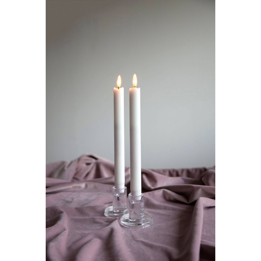 Eglo 411505 - SETTI 2x LED-kynttilää FLAMME LED/1xAAA valkoinen