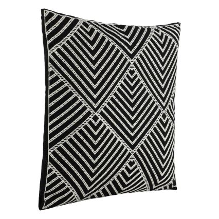 Eglo - Koristetyyny 45x45 cm musta/valkoinen