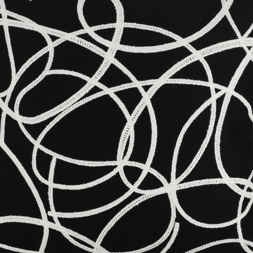 Eglo - Koristetyyny 45x45 cm musta/valkoinen