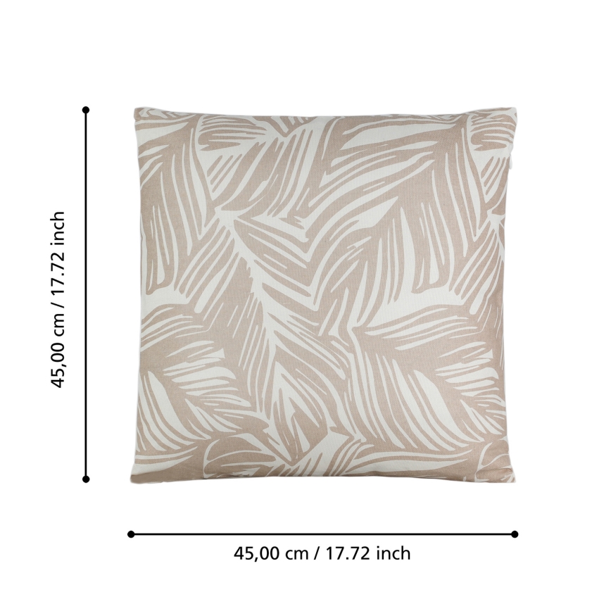 Eglo 420011 - Sisustustyyny CHEVERY 45x45 cm beige