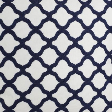 Eglo - Koristetyyny 45x45 cm valkoinen/sininen