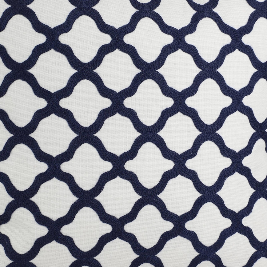 Eglo - Koristetyyny 45x45 cm valkoinen/sininen