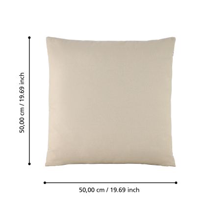 Eglo 420022 - ILES-sisustetyyny 50x50 cm beige