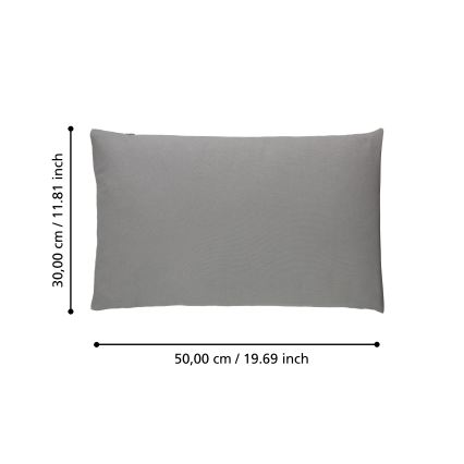Eglo 420027 - Sisustustyyny ILES 30x50 cm harmaa