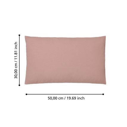 Eglo 420029 - Sisustustyyny ILES 30x50 cm vaaleanpunainen
