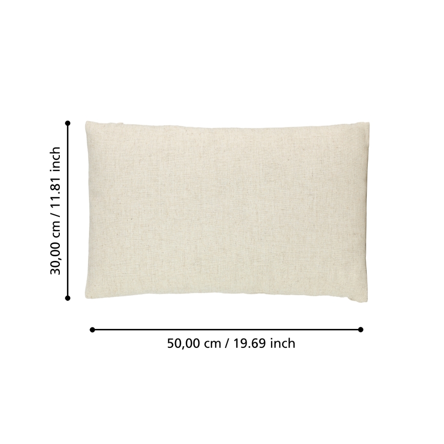 Eglo 420032 - Koristetyyny ILES 30x50 cm beige