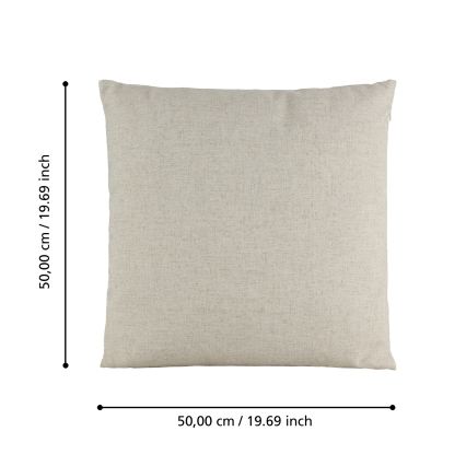 Eglo 420033 - Sisustustyyny ILES 50x50 cm beige