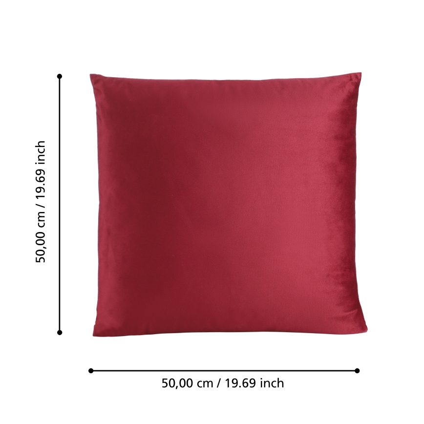Eglo 420041 - Koristetyyny ILES 50 x 50 cm punainen
