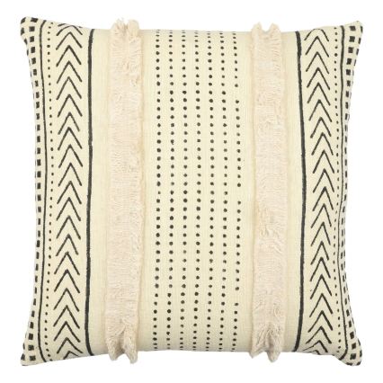 Eglo 420046 - Sisustustyyny CHEVERY 50x50 cm beige/musta