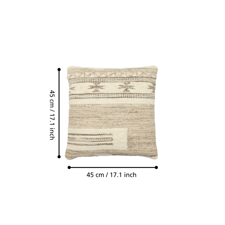 Eglo 420071 - CHEVERY koristetyyny 45x45 cm beige