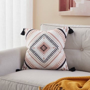 Eglo 420079 - Koristetyyny CHEVERY 45x45 cm beige/musta