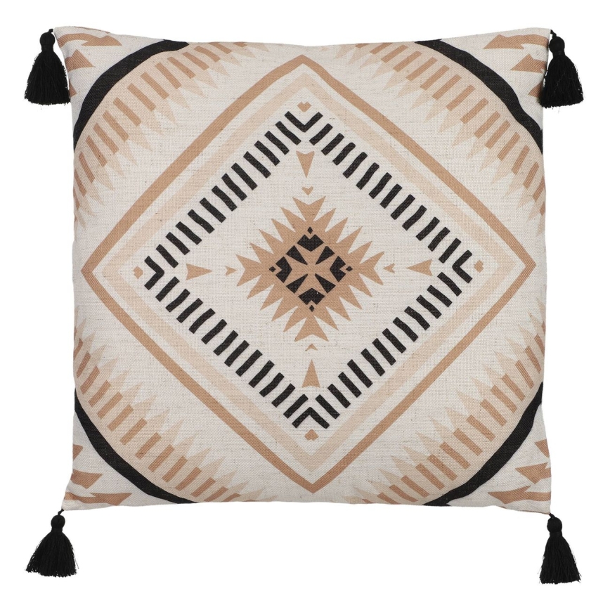 Eglo 420079 - Koristetyyny CHEVERY 45x45 cm beige/musta