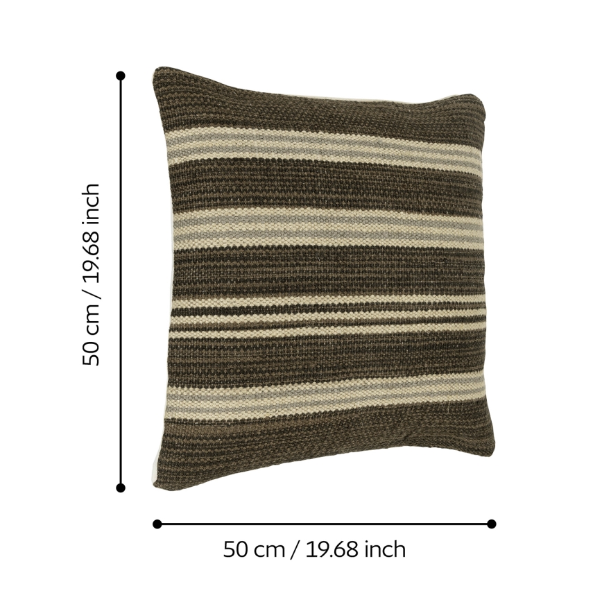 Eglo 420104 - Sisustustyyny CHEVERY 50x50 cm ruskea