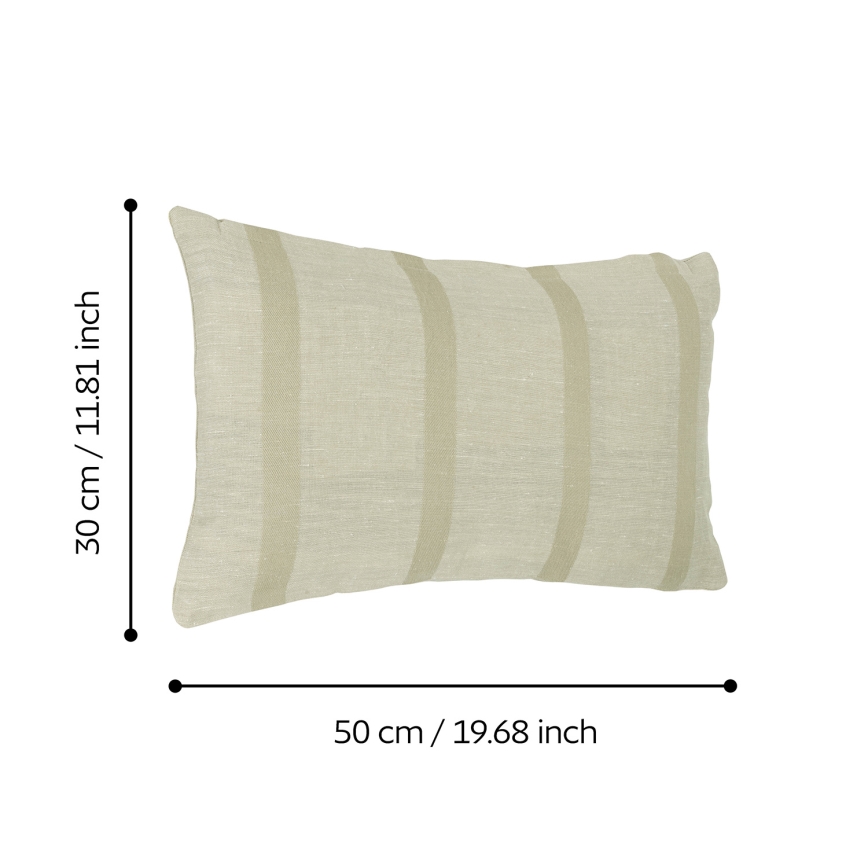 Eglo 420111 - Sisustustyyny BETAMPONA 30x50 cm beige