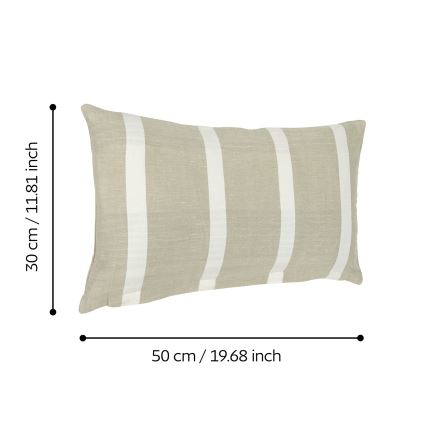 Eglo 420113 - BETAMPONA-sisustustyyny 30x50 cm beige