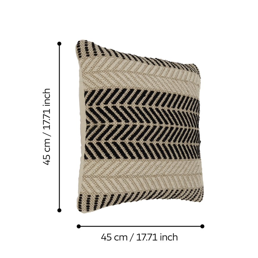 Eglo 420124 - Sisustustyyny CHEVERY 45x45 cm ruskea