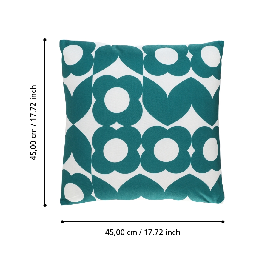 Eglo 420246 - TSUNAN sisustustyyny 45x45 cm vihreä