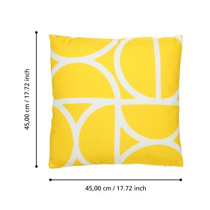 Eglo 420248 - Koristetyyny TSUNAN 45x45 cm keltainen