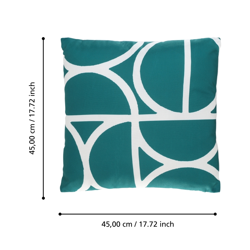 Eglo 420249 - TSUNAN sisustustyyny 45 x 45 cm, vihreä