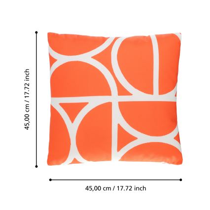 Eglo 420251 - Koristetyyny TSUNAN 45x45 cm oranssi