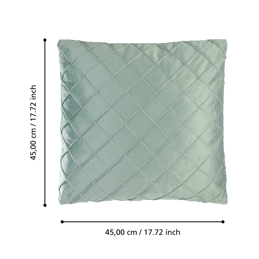 Eglo 420252 - Sisustustyyny SHOURA 45x45 cm vihreä