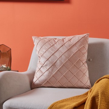 Eglo 420253 - Sisustustyyny SHOURA 45x45 cm vaaleanpunainen