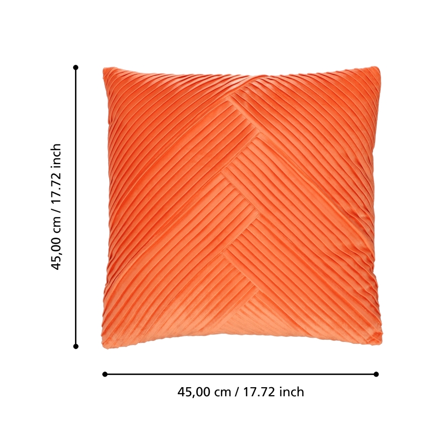 Eglo 420264 - Sisustustyyny SHOURA 45x45 cm oranssi
