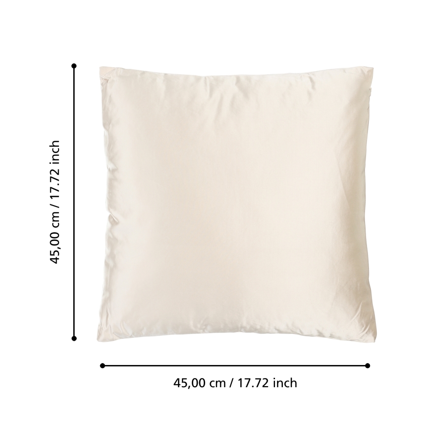 Eglo 420272 - Koristetyyny KYONAN 45x45 cm kermanvärinen