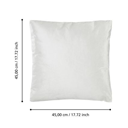 Eglo 420286 - Sisustustyyny SINGU 45 x 45 cm, valkoinen