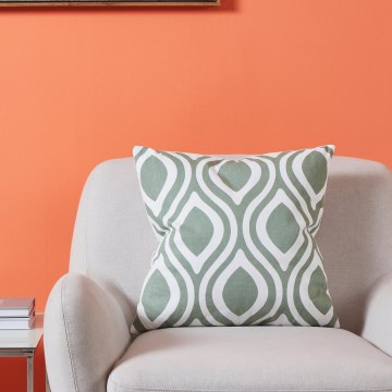 Eglo 420294 - Sisustustyyny CHEVERY 45x45 cm vihreä