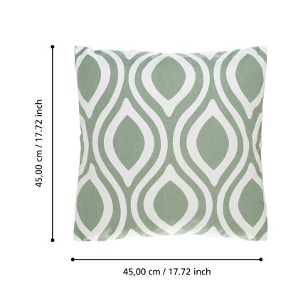Eglo 420294 - Sisustustyyny CHEVERY 45x45 cm vihreä