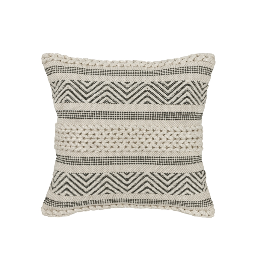 Eglo 420304 - Sisustustyyny MELUT 45x45 cm kerma/musta
