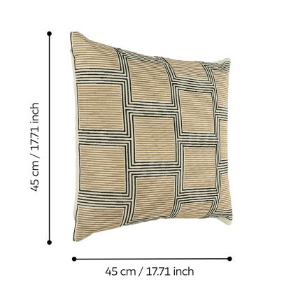 Eglo 420308 - Koristetyyny CHEVERY 45x45 cm ruskea