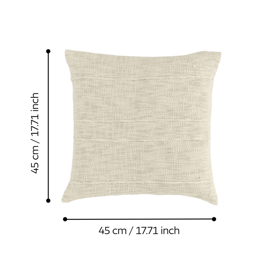 Eglo 420335 - Sisustustyyny SHILABO 45x45 cm beige
