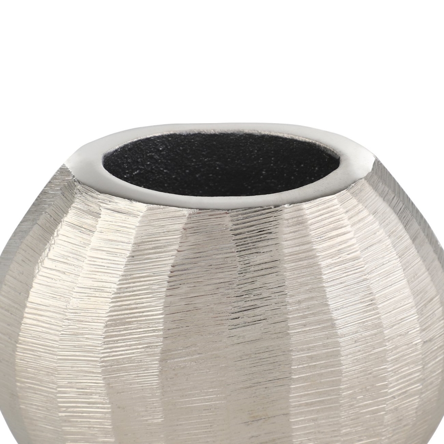 Eglo - Metallinen maljakko 9,5x11 cm mattakromi