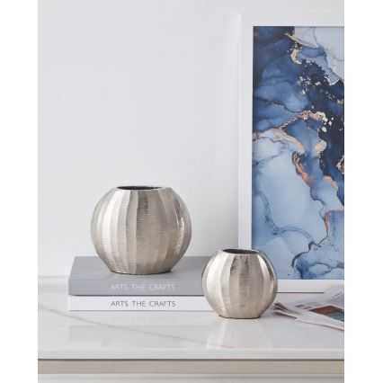 Eglo - Metallinen maljakko 9,5x11 cm mattakromi