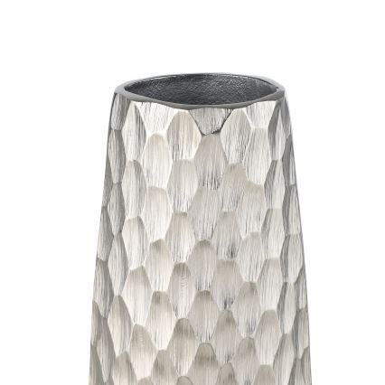 Eglo - Metallinen maljakko 31x12 cm hopea