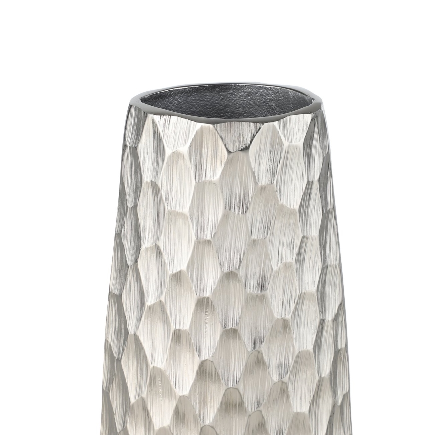 Eglo - Metallinen maljakko 31x12 cm hopea